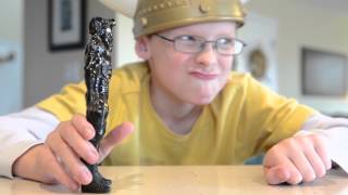 Green Police Action Figure Anti-Bill Landauer Psa