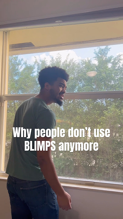 Why people don’t use BLIMPS anymore #funny #skit #blimp