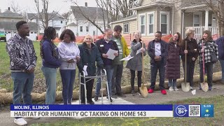 Habitat for Humanity Quad Cities breaks ground on Moline home