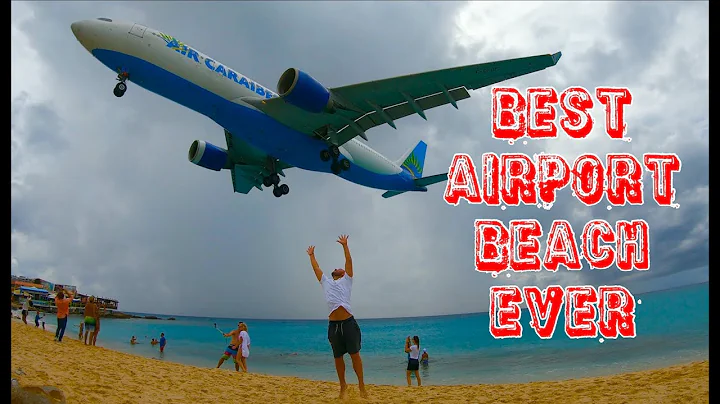 WORLD's MOST FAMOUS AIRPORT BEACH | St Maarten + Sonesto Maho Beach Resort & Hotel