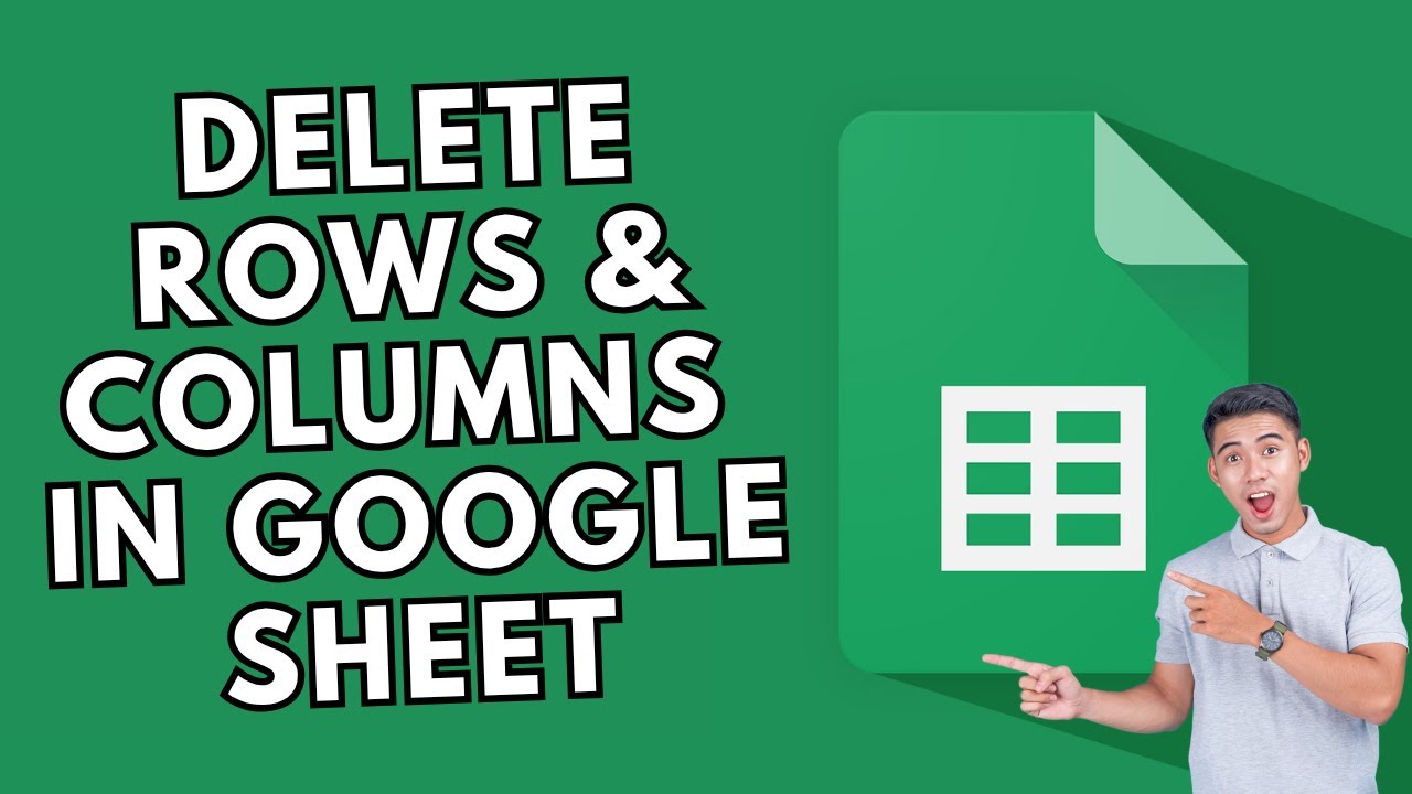 How to Delete Row & Coloums Sheets in Google Sheet 2025? - YouTube