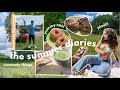 the summer diaries/ week in my life VLOG! summer nature walks, picnics, cleaning the apartment