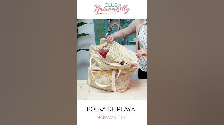 Trailer del tutorial: Cómo coser una bolsa de playa | Club Nairamkitty