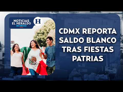 Independence Day celebrations in CDMX conclude without incident | El Heraldo News