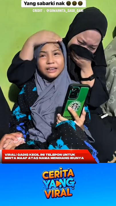 Viral! Gadis kecil Ini Telepon untuk Minta Maaf Atas Nama Mendiang Ibunya #youtubeshorts
