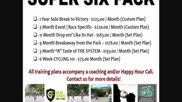 CIS Training Systems Cycling Program Overview