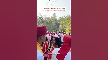 BHU Convocation ke Dawran Laga Bhu mein jaam | #bhu campus video