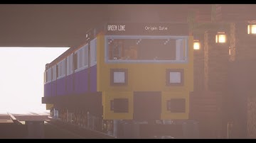 Minecraft: Create Trains - A Very Long Train Journey