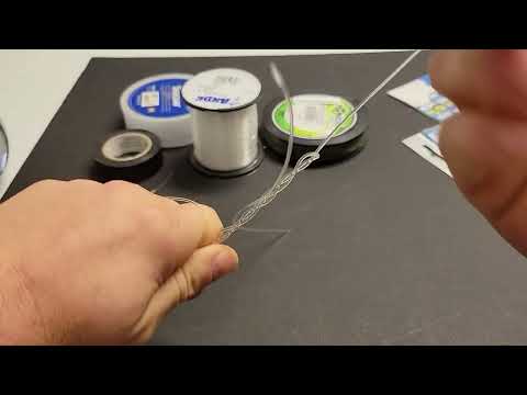 BEST FISHING KNOT FOR TYING TWO LINES TOGETHER THE BLOODKNOT!