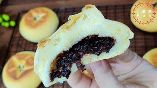 It's so easy to make soft bread with black glutinous rice as filling! by 小敏的Fun 1,005 views 11 months ago 3 minutes, 50 seconds