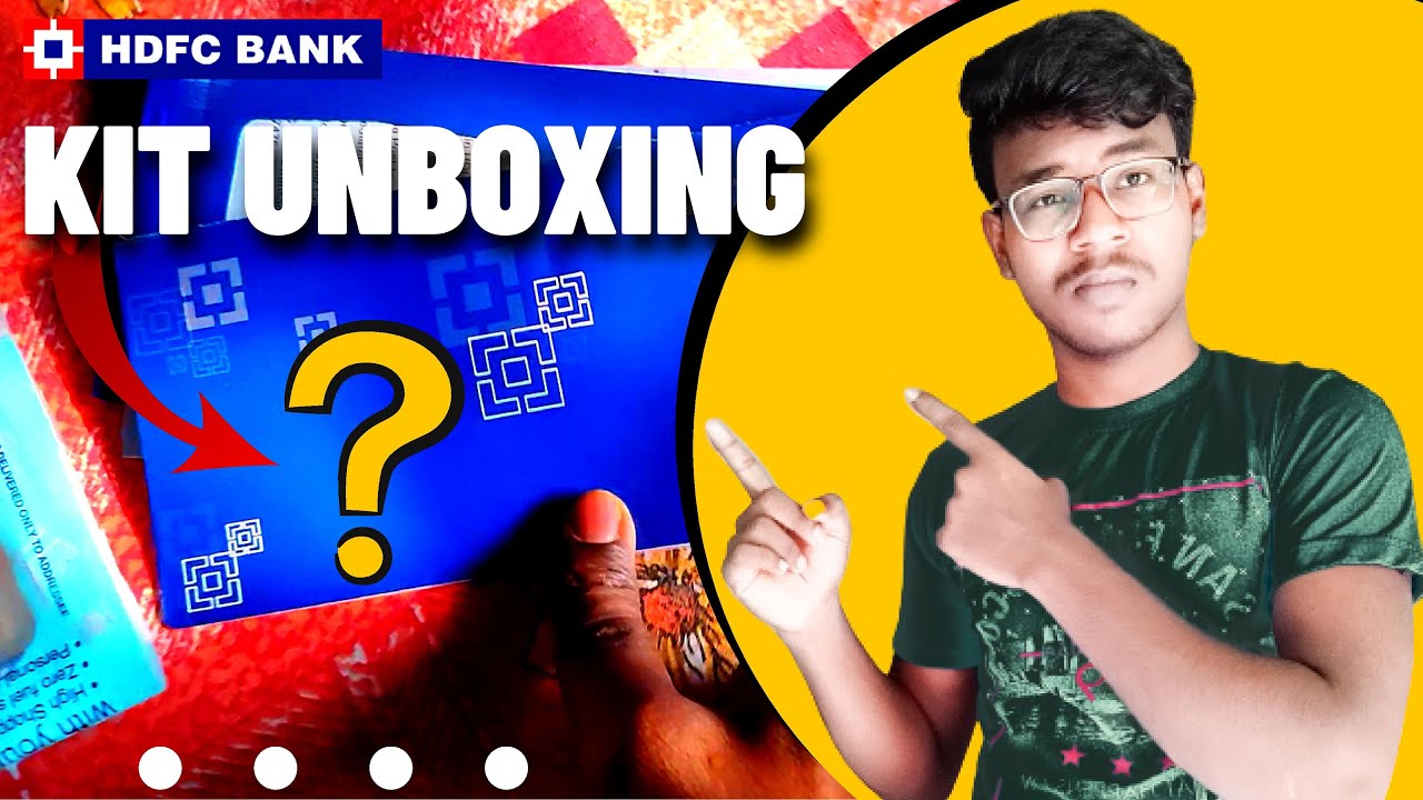 hdfc-bank-welcome-kit-unboxing-review-hindi-how-to-get-hdfc-bank