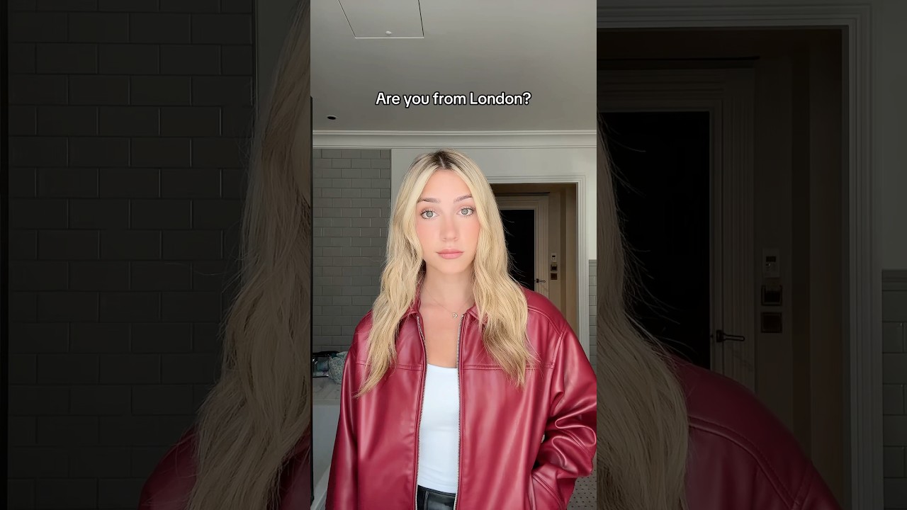 How my conversations have been going in London😂 (everyone is so nice) 