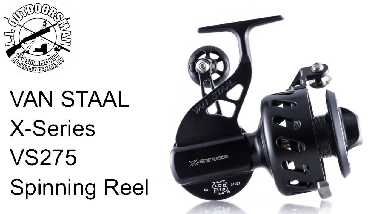 Van Staal X-Series 275 Spinning Reel Review, LI Outdoorsman - YouTube