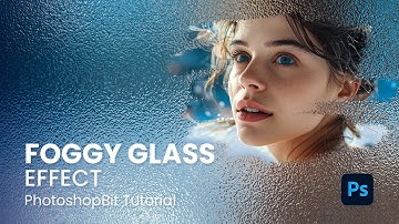 Realistic Foggy Glass Effect: 1-Minute Photoshop Hack