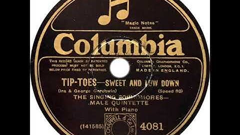 Singing Sophomores - Sweet And Low Down