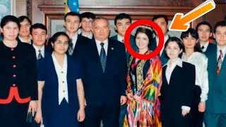 ISLOM KARIMOV YONIDAGI ATLAS KO'YLAKLI QIZ KIM?