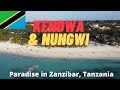 Kendwa and Nungwi. Beach, sunset and nightlife region of Zanzibar.