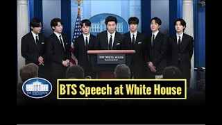 [ENG SUB]  BTS White House Full Speech Translation From enter to out full video for you|| watch out🙏