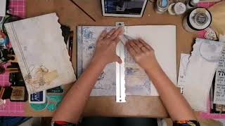 Shine Your Light Journal Page
A quick journal page using paper, matte waxes, stencil, and stamps Shine Your Light Journal Page
