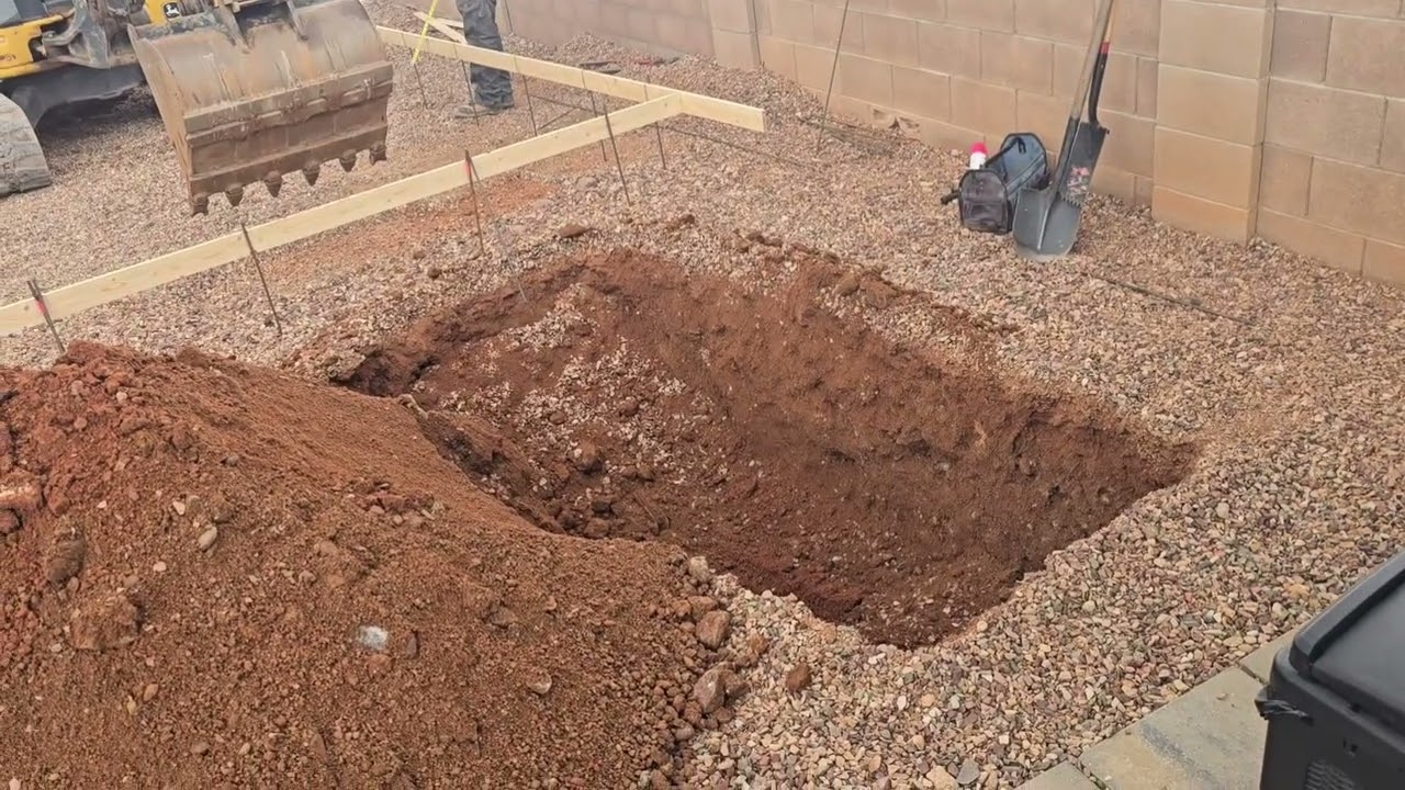 Swimming Pool Construction - Day 1