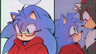 Sonic Accidentally Adopted an Alien Shadow… | Sonic x Shadow AU Comic Dub