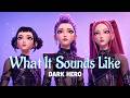 "What It Sounds Like" Rumi Dark Hero Version | KPop Demon Hunters Song | Fanmade Animated Video