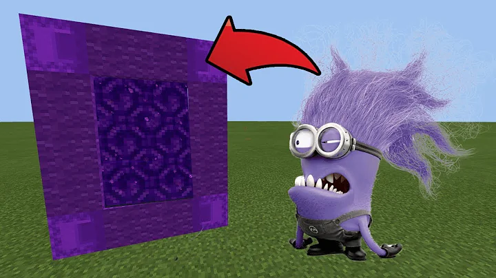 How To Make a Portal to the PURPLE MINIONS Dimension in MCPE (Minecraft PE) - DayDayNews