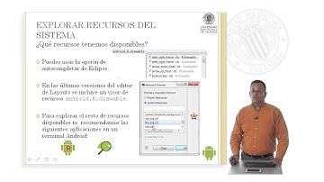 Recursos del sistema en Android |  | UPV