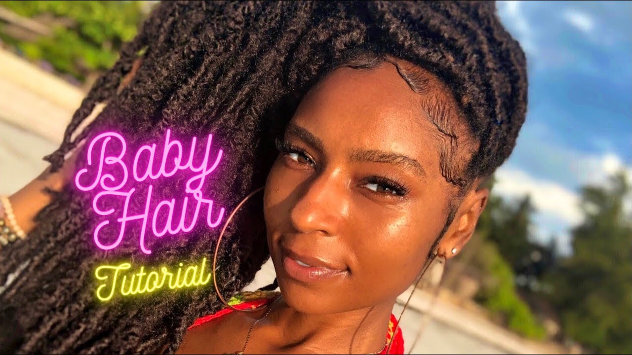 How to Lay Type 4 hair Edges BABY HAIR TUTORIAL that LASTS ALL DAY! No
