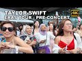 Taylor swift the eras tour singapore  1st night pre concert  amazing fans