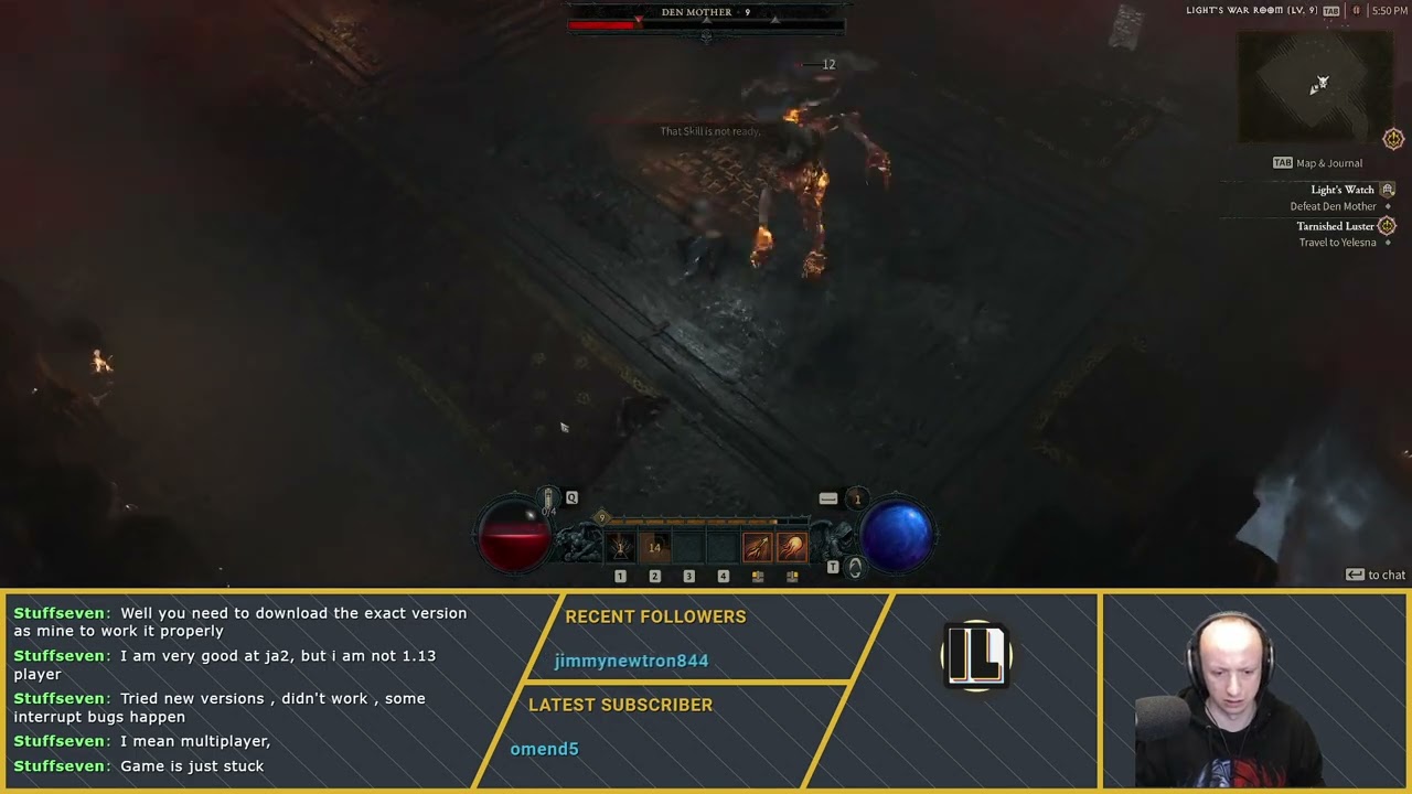 Diablo IV Beta - Defeating the Den Mother