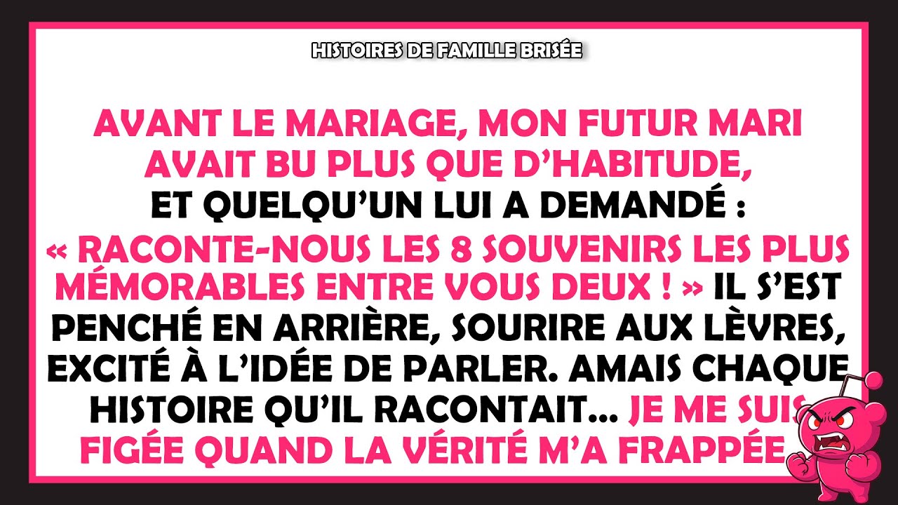 Avant le mariage, mon mari a cité 8 souvenirs — mais 5 n’étaient pas avec moi…
