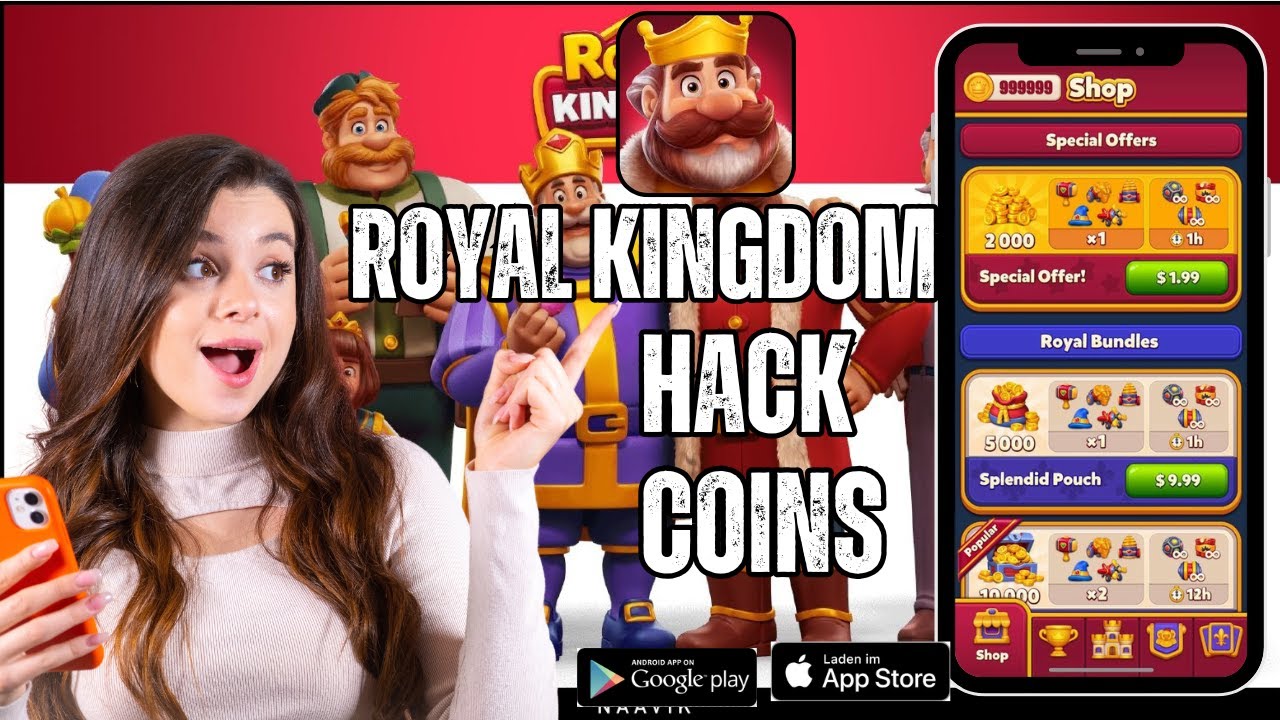 Royal Kingdom Hack - How to Get Unlimited Coins & Potions iOS & Android 2025