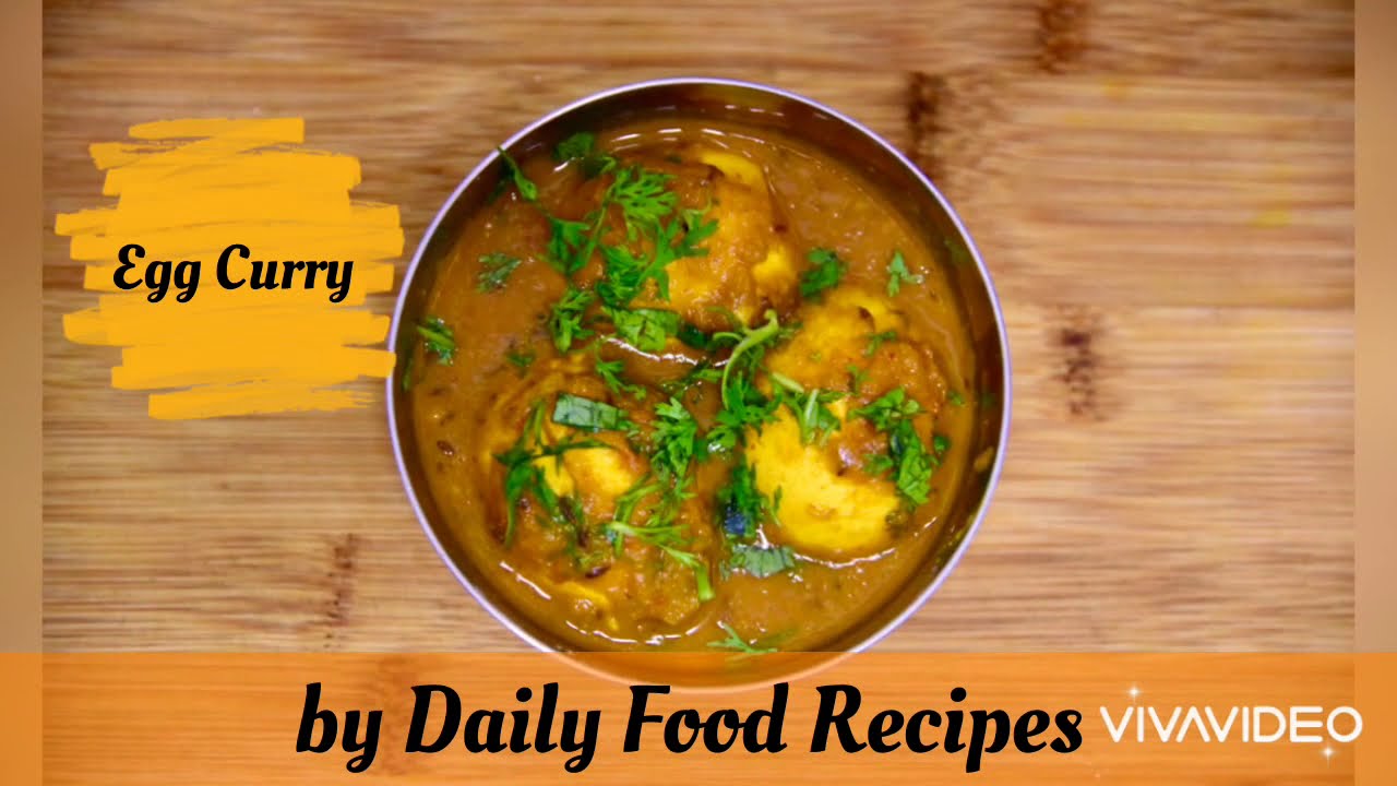 Egg Curry Recipe Egg Masala Curry Anda Curry Recipe YouTube