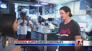 NC bars and restaurants react to Gov. Cooper allowing $300 supplement to continue