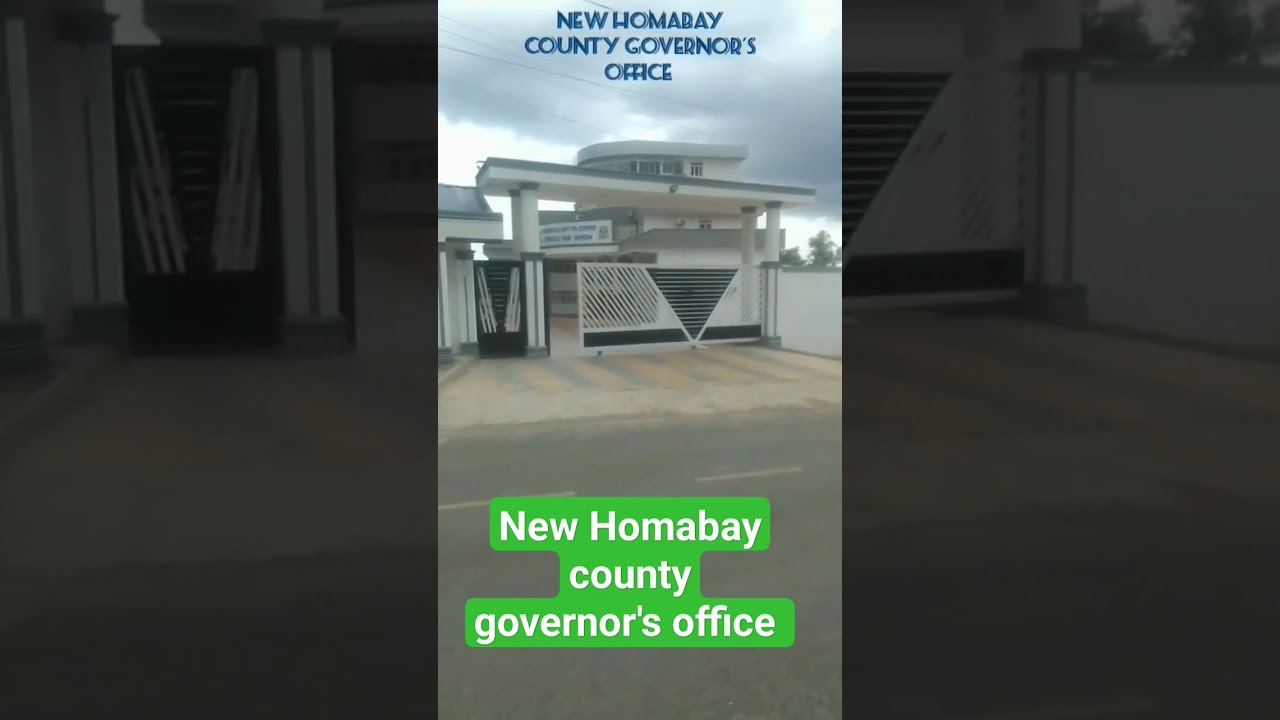 New Homabay county governor's office