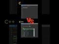 C vs C++ Hello World Program Explained | Difference Between C and C++ #CProgramming #Cpp #Coding