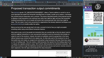 COSHV, Taproot, Segwit Only Wallets, MuSig, Segwit v0-v1~ BitcoinOpTech #48