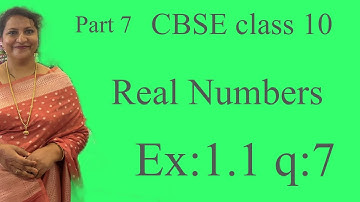 Chapter 1 Real numbers Ex:1.1 q:7 CBSE class 10 in Malayalam