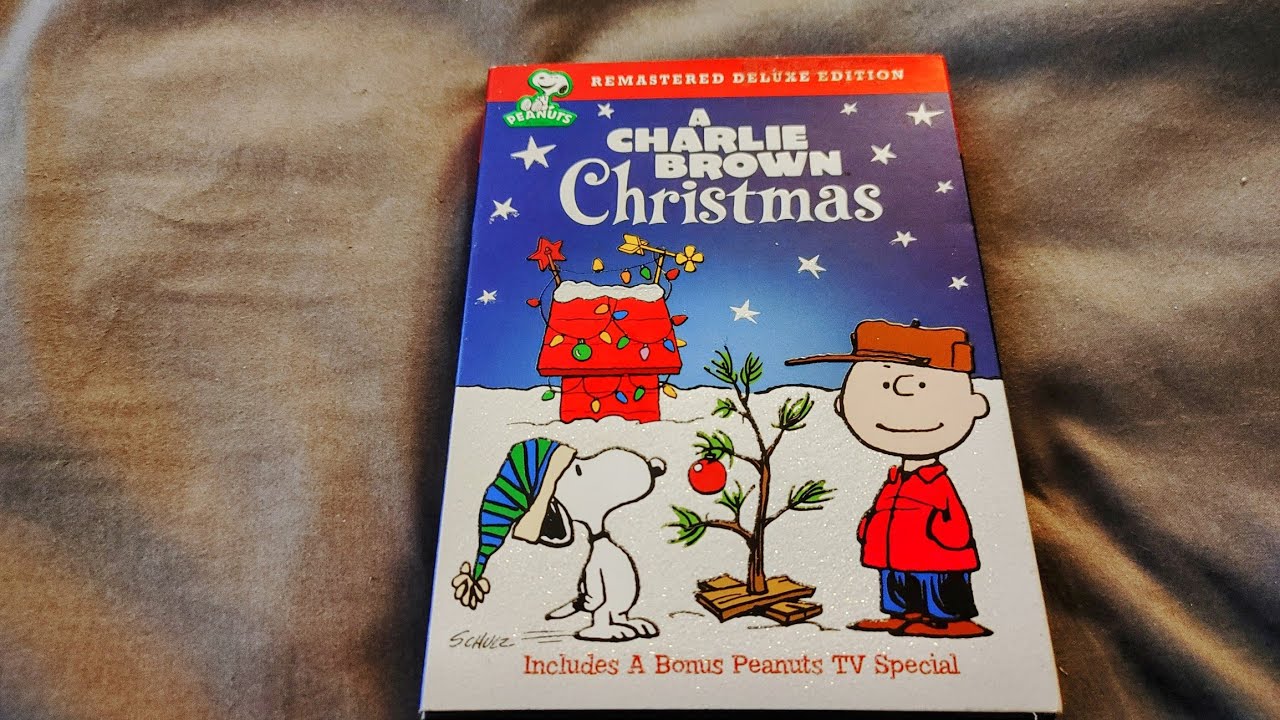 A CHARLIE BROWN CHRISTMAS DVD Overview! YouTube
