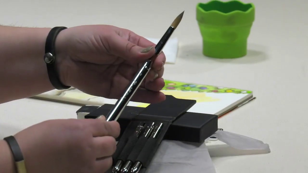 Mimik Kolinsky Travel Brush Set Visual Commerce 1 YouTube