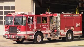 LAFD Engine 94 Responding