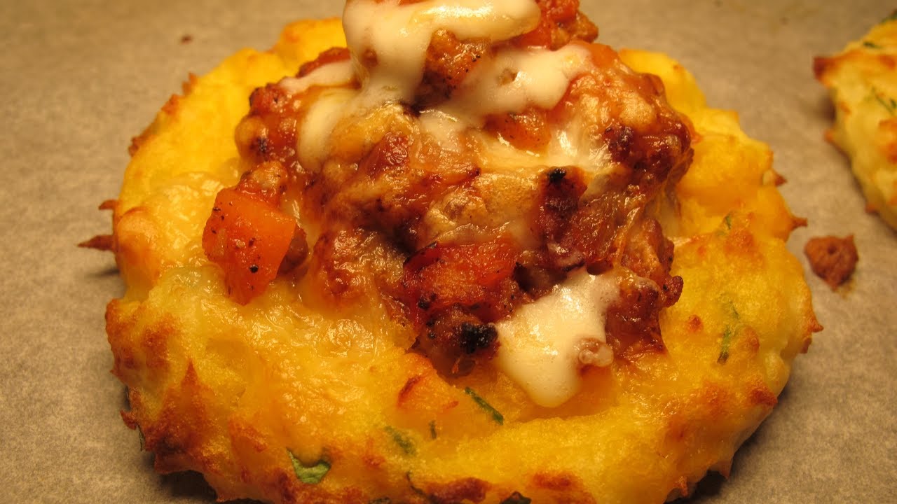 Красиви и вкусни картофени гнезда с кайма