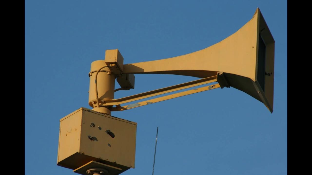 Tornado Siren - YouTube