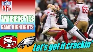 Philadelphia Eagles vs San Francisco 49ers Full Game WEEK 13 (12\/03\/2023) | NFL Highlights 2023