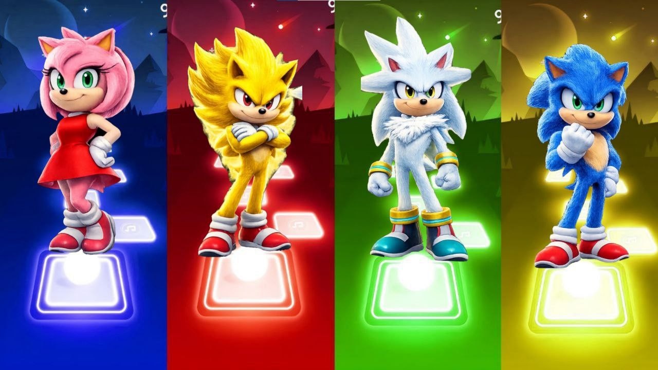 SONIC Tiles Hop EDM Rush | Reflex Test GONE WRONG 🔥