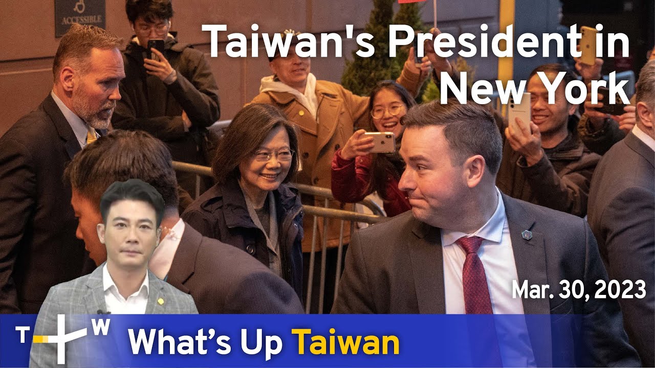 Taiwan's President in New York, News at 20:00, March 30, 2023 ...