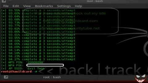 Cracking Wifi WpaWps Easily Using Reaver 1.1.FLV