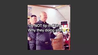 Chinese waiters dancing meme song sped up