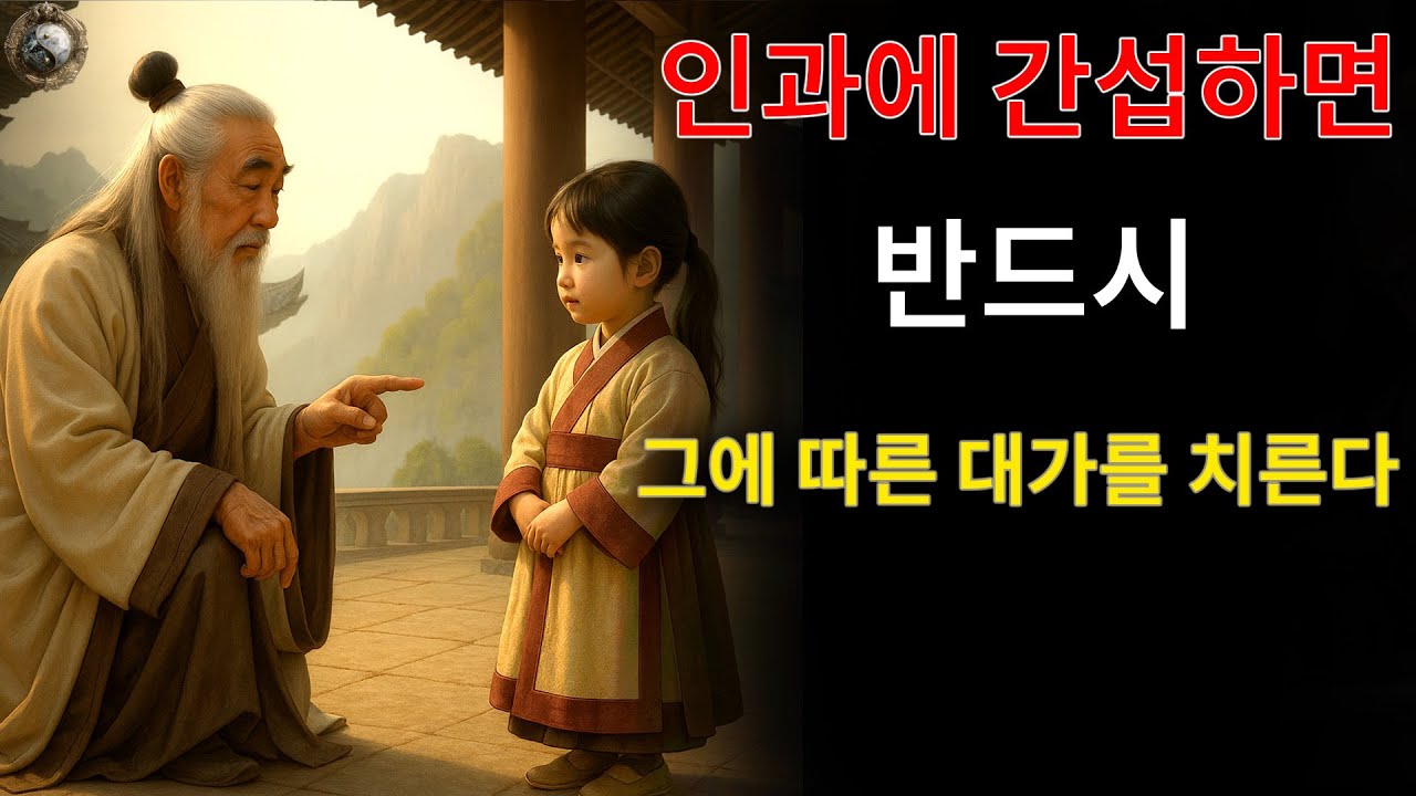 타인의 인과에 개입하면 그 결과를 감수해야 한다.